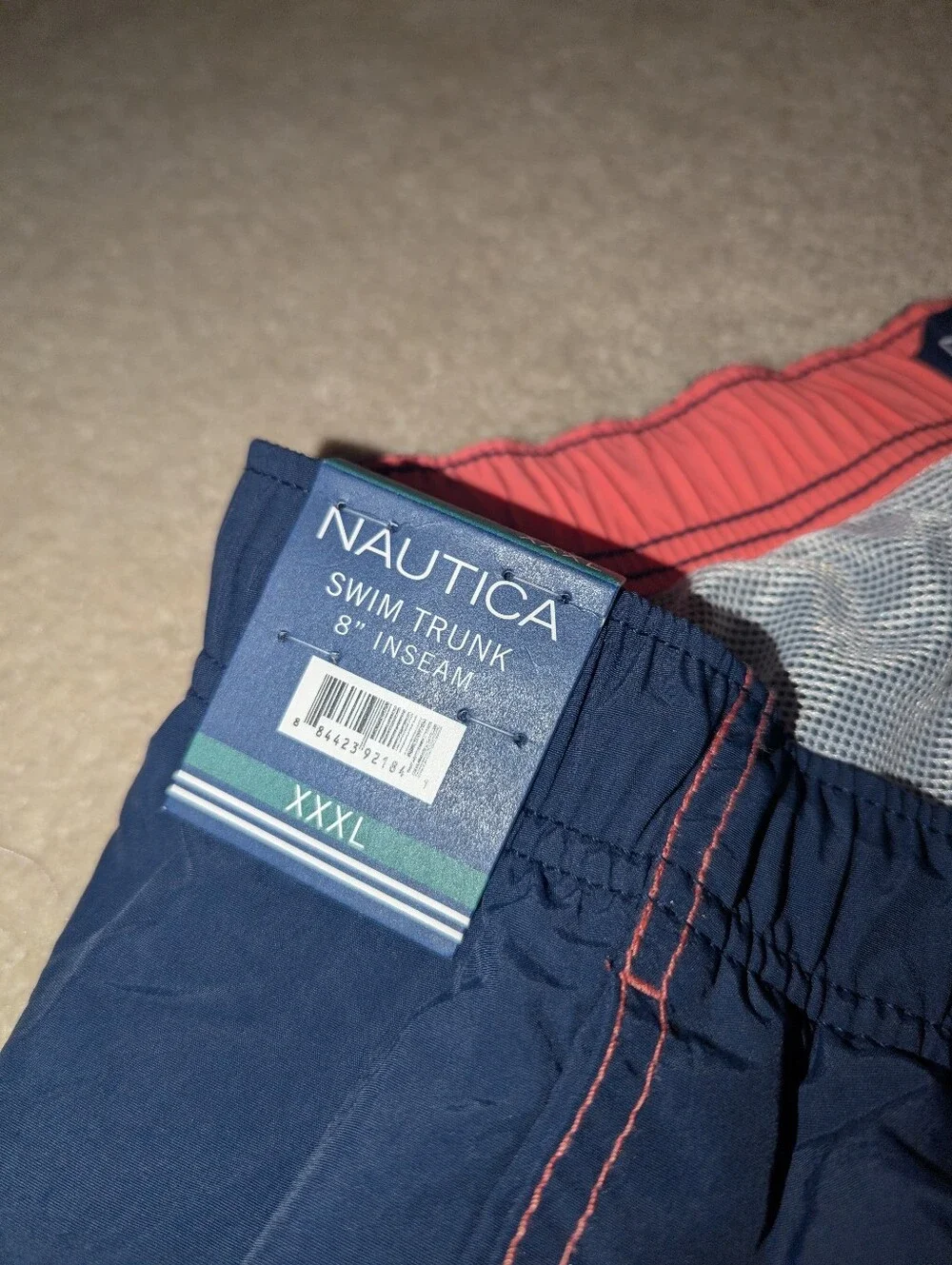 Nwt Nautica XXXL Swim Trunk 8